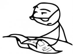 Cereal Guy's Daddy meme template