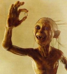 My precious Gollum meme template