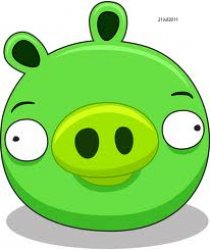 Angry Birds Pig meme template